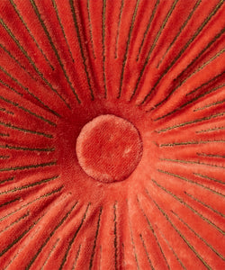 HKliving | ROUND RIPPLE CUSHION - SIENNA 50cm x 50cm