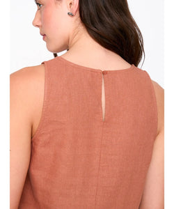 AVALYN TOP - RUST
