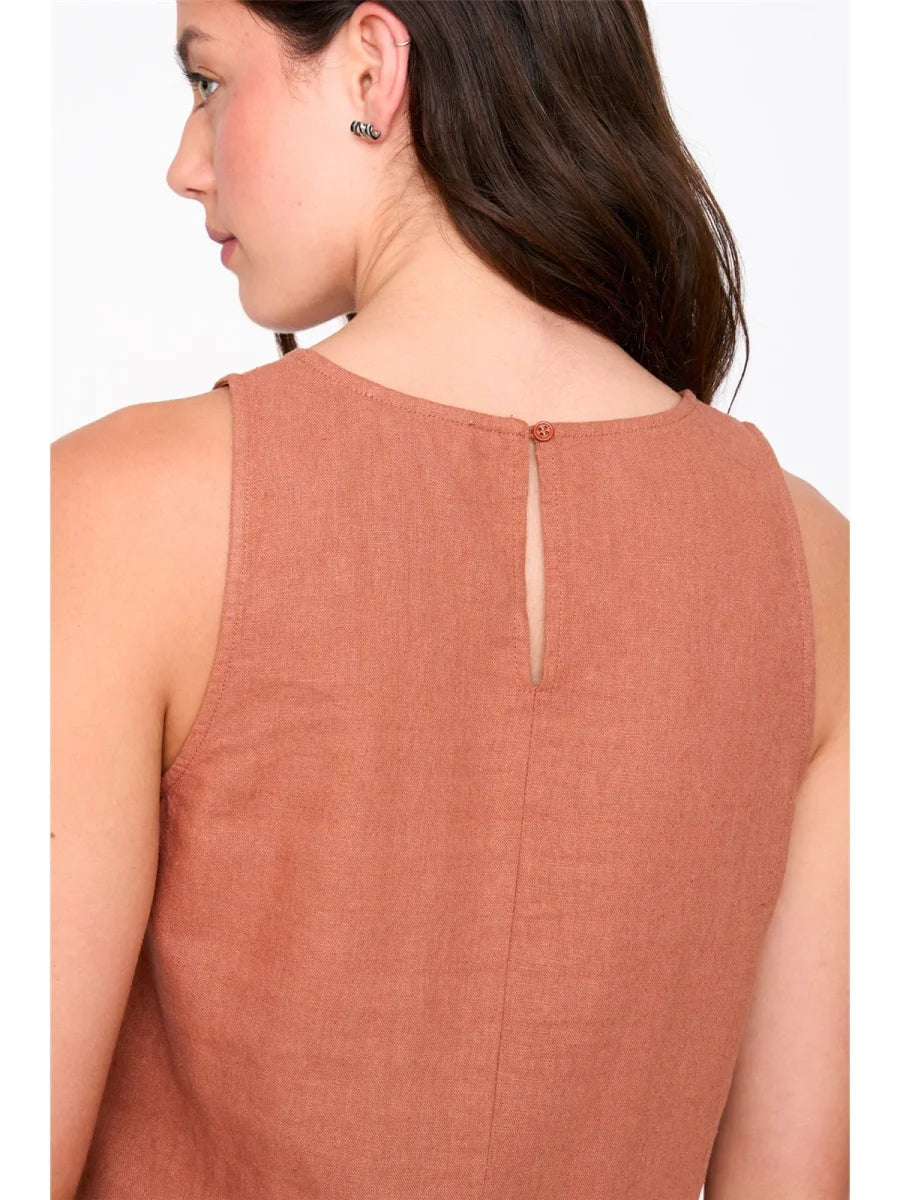 AVALYN TOP - RUST