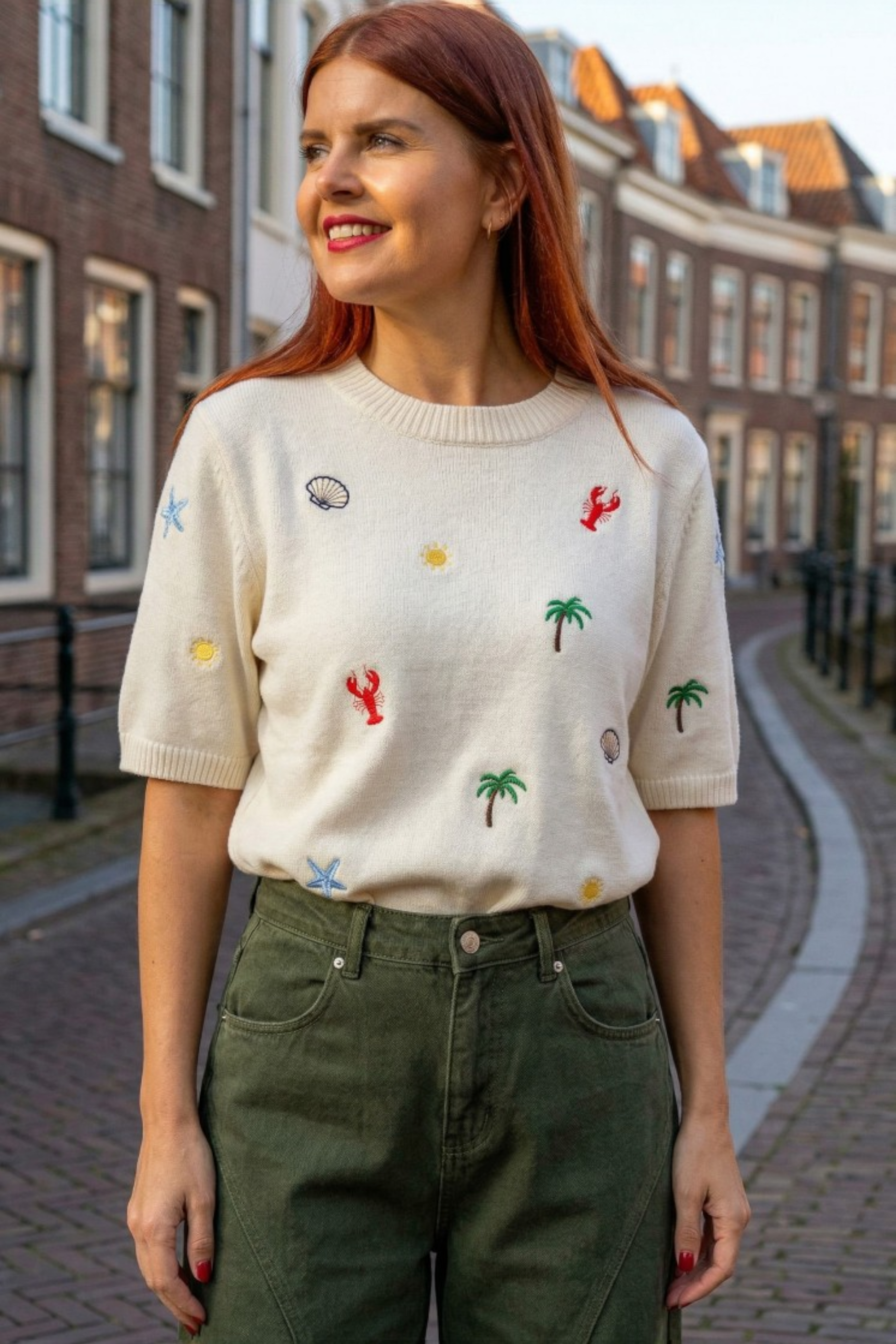 VIVA BEACHY KNIT - ECRU