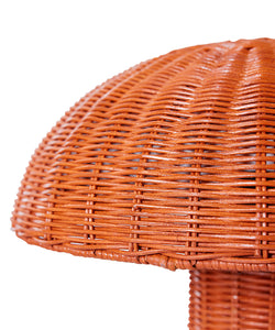 HKliving | RATTAN TABLE LAMP - CORAL
