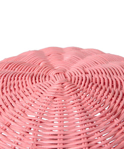 HKliving | RATTAN TABLE LAMP - BLUSH