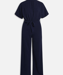 JUMPSUIT | GIRL TURTLENECK - NAVY