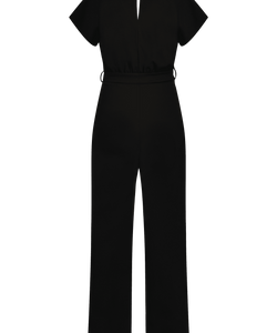 JUMPSUIT | GIRL V-NECK - BLACK