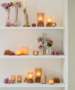 L&L | TAFELLAMP PHOEBE MEDIUM - PERZIK