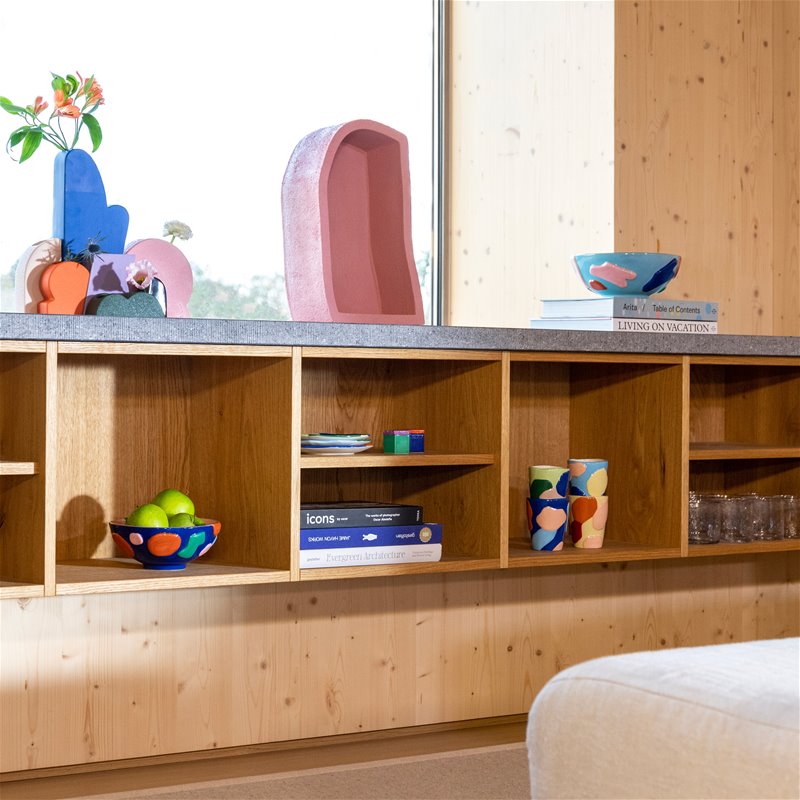 &k | SHELF WONKY - PINK