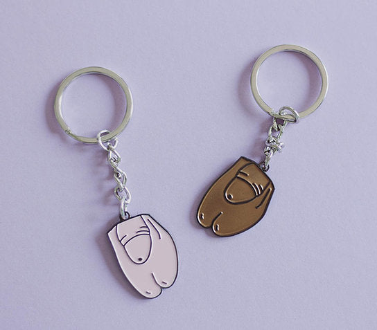EAT MIELIES | KEYRING WILLIE - BROWN