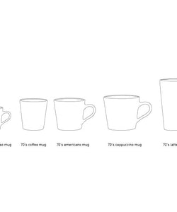 HKliving | 70'S COFFEE MUG - BARK