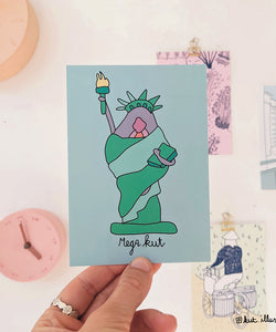 KUT. Illustraties | A6 KAART - MEGA KUT