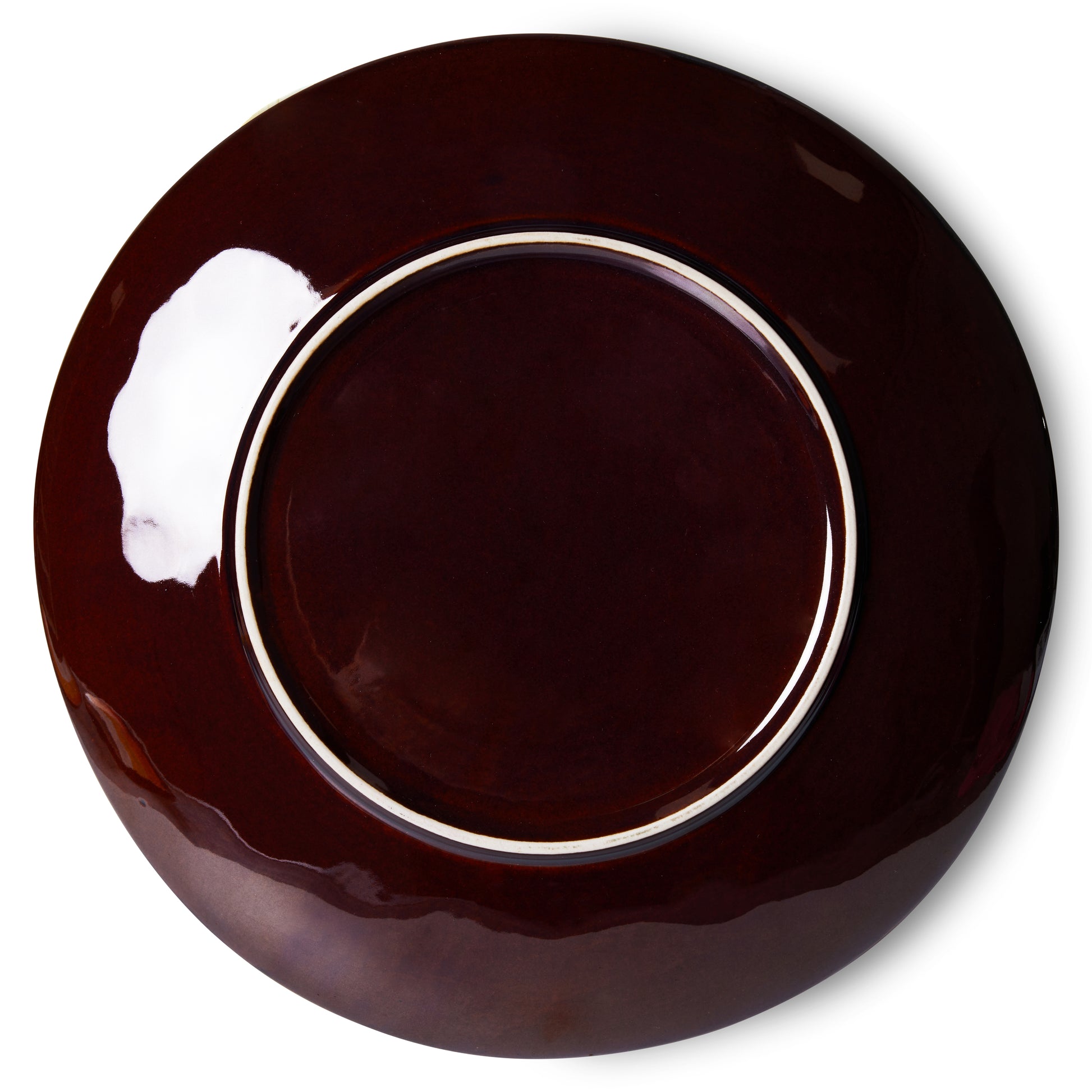 HKliving | 70'S DINNER PLATE - RETRO WAVE