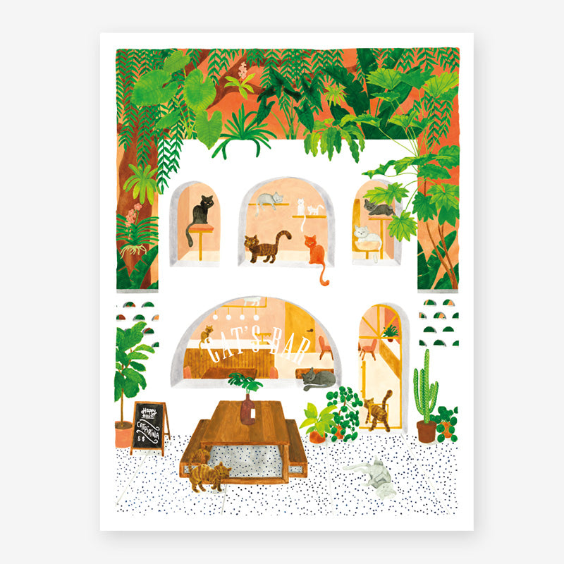 ATWTS | POSTER - CAT'S BAR