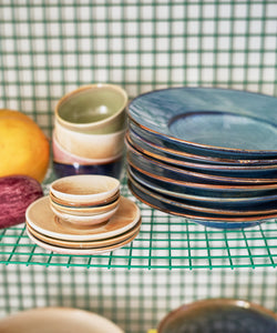 HKliving | CHEF CERAMICS: BOWL - MOSS GREEN