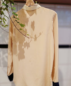 DESIGNER ITEM | SEE BY CHLOE SILK BLOUSE - BEIGE