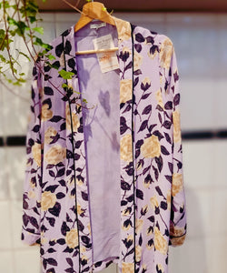 DESIGNER ITEM | GANNI FLOWER KIMONO - LILAC