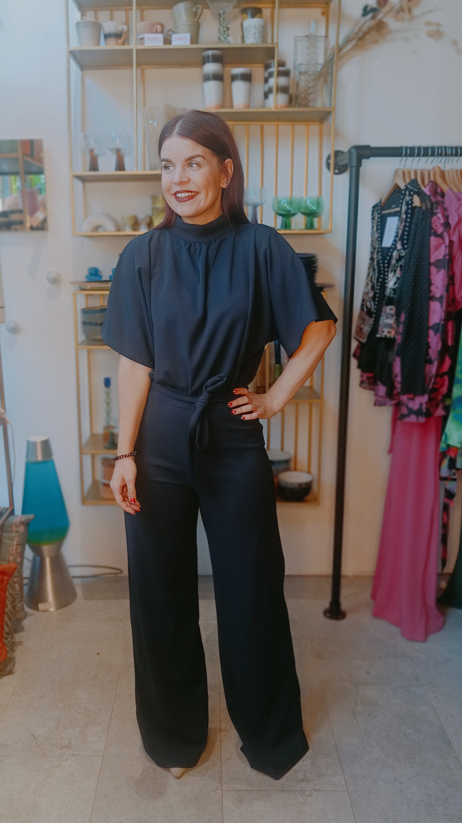 JUMPSUIT | GIRL TURTLENECK - NAVY