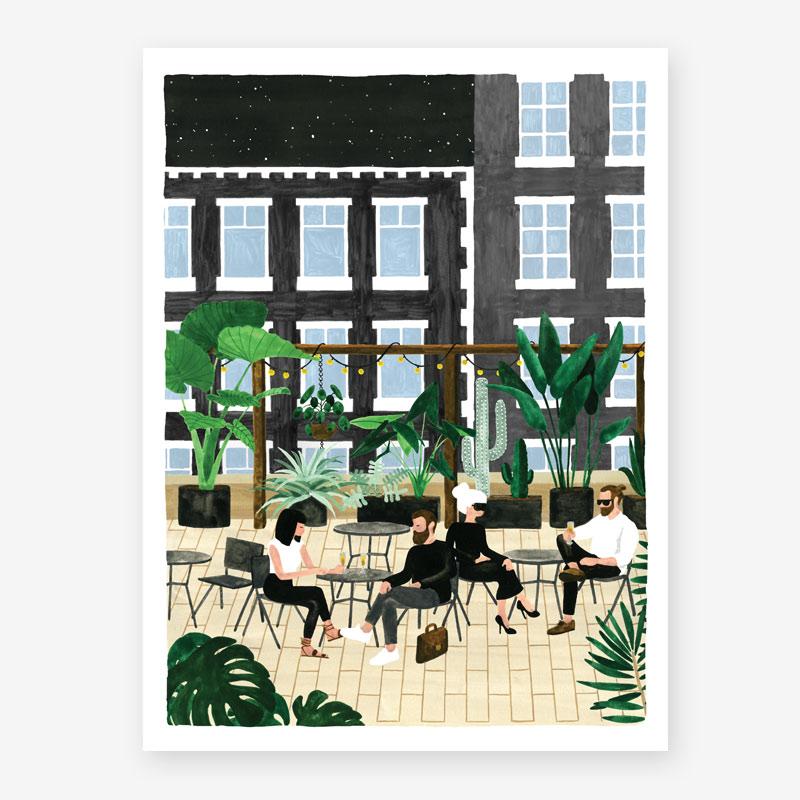 ATWTS | ROOFTOP POSTER - Bob & Bill