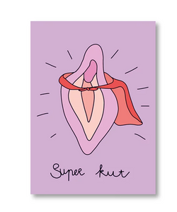 KUT. Illustraties | A6 KAART - SUPER KUT KAART