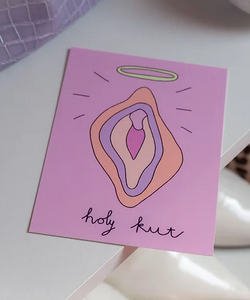 KUT. Illustraties | A6 KAART - HOLY KUT