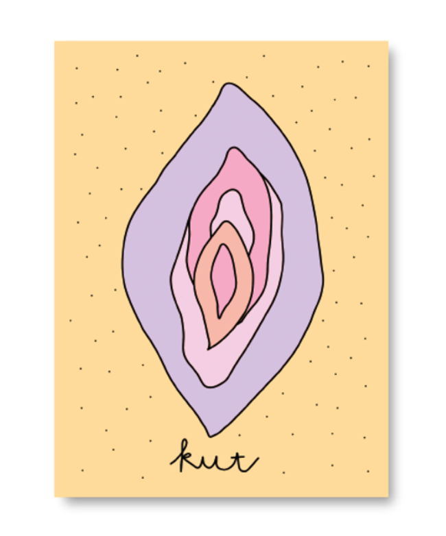 KUT. Illustraties | A6 KAART - KUT
