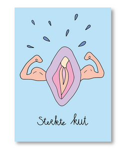 KUT. ILLUSTRATIES | A6 KAART - STERKTE KUT