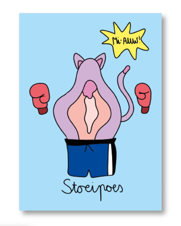 KUT. ILLUSTRATIES | A6 KAART - STOEIPOES