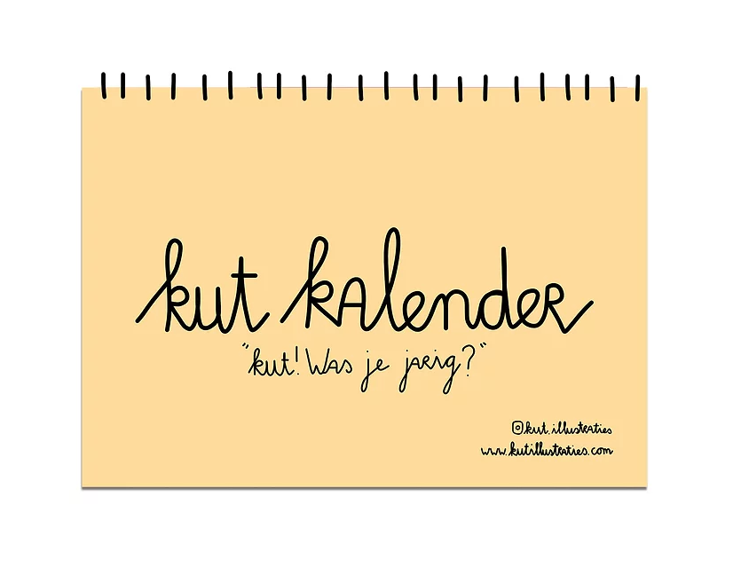 KUT. ILLUSTRATIES | KUT VERJAARDAGSKALENDER