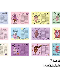 KUT. ILLUSTRATIES | KUT VERJAARDAGSKALENDER