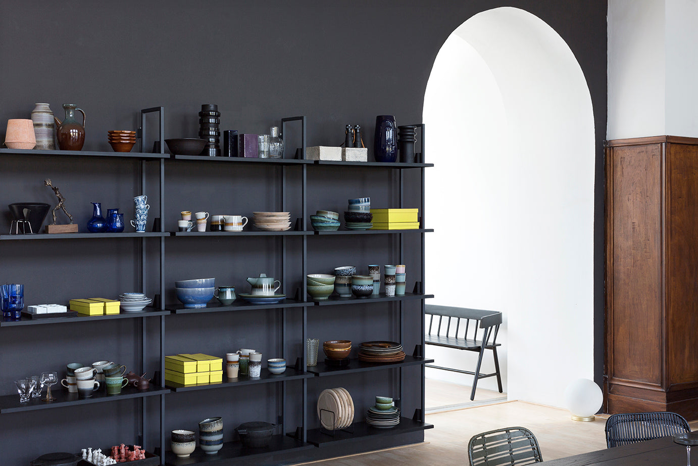 HKliving | 70'S CAPPUCCINO MUG - ROCK