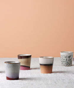 HKliving | 70'S COFFEE MUG - FROST