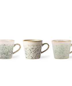 HKliving | 70'S CAPPUCCINO MUG - HAIL