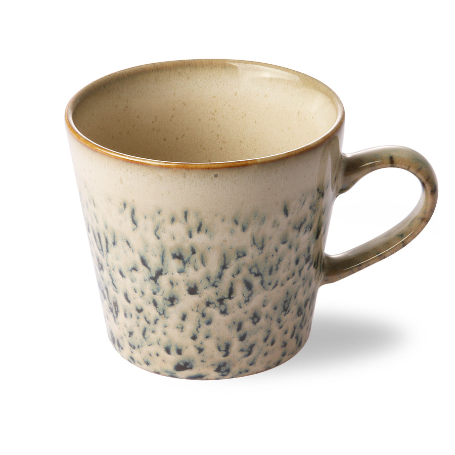 HKliving | 70'S CAPPUCCINO MUG - HAIL