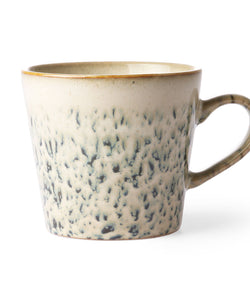 HKliving | 70'S CAPPUCCINO MUG - HAIL