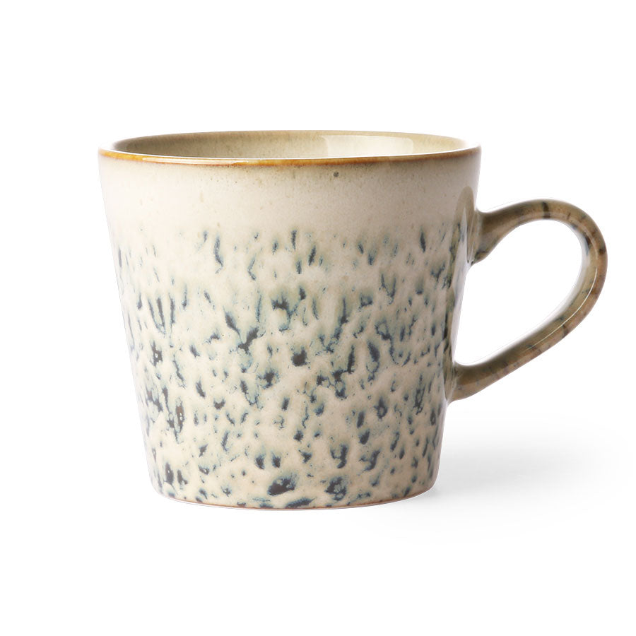 HKliving | 70'S CAPPUCCINO MUG - HAIL