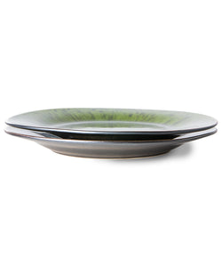 HKliving | EMERALDS SIDE PLATE- SPOTTED GREEN