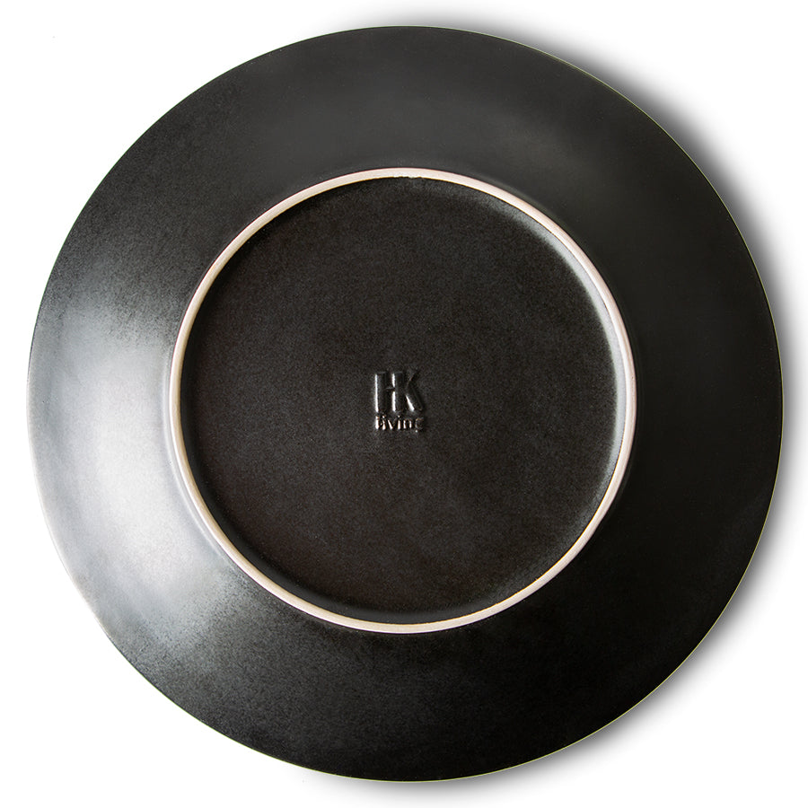 HKliving | EMERALDS DINNER PLATE - SPOTTED GREEN