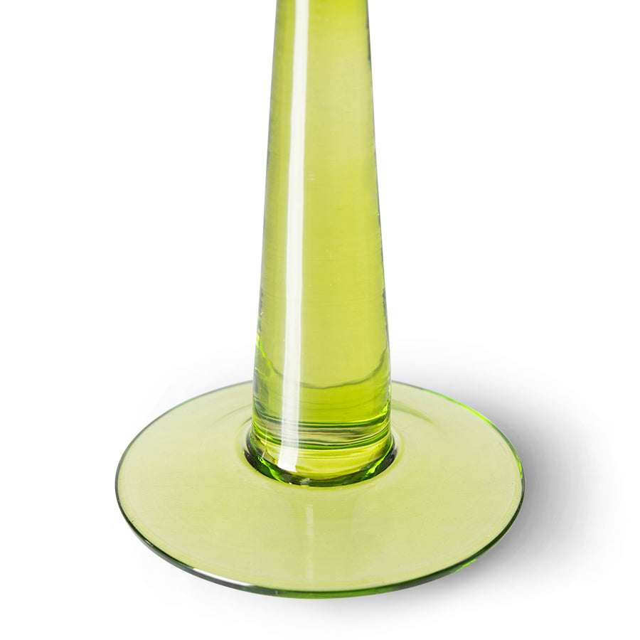 HKliving | EMERALDS WINE GLASS TALL - LIME GREEN