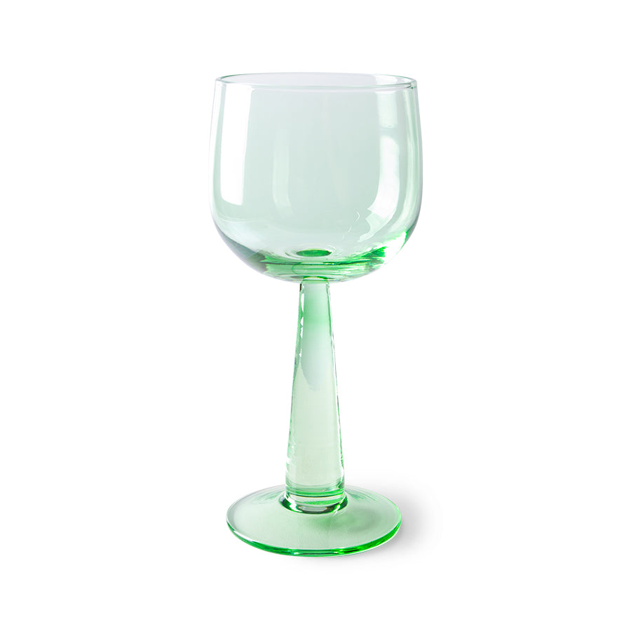 HKliving | EMERALDS WINE GLASS TALL - FERN GREEN