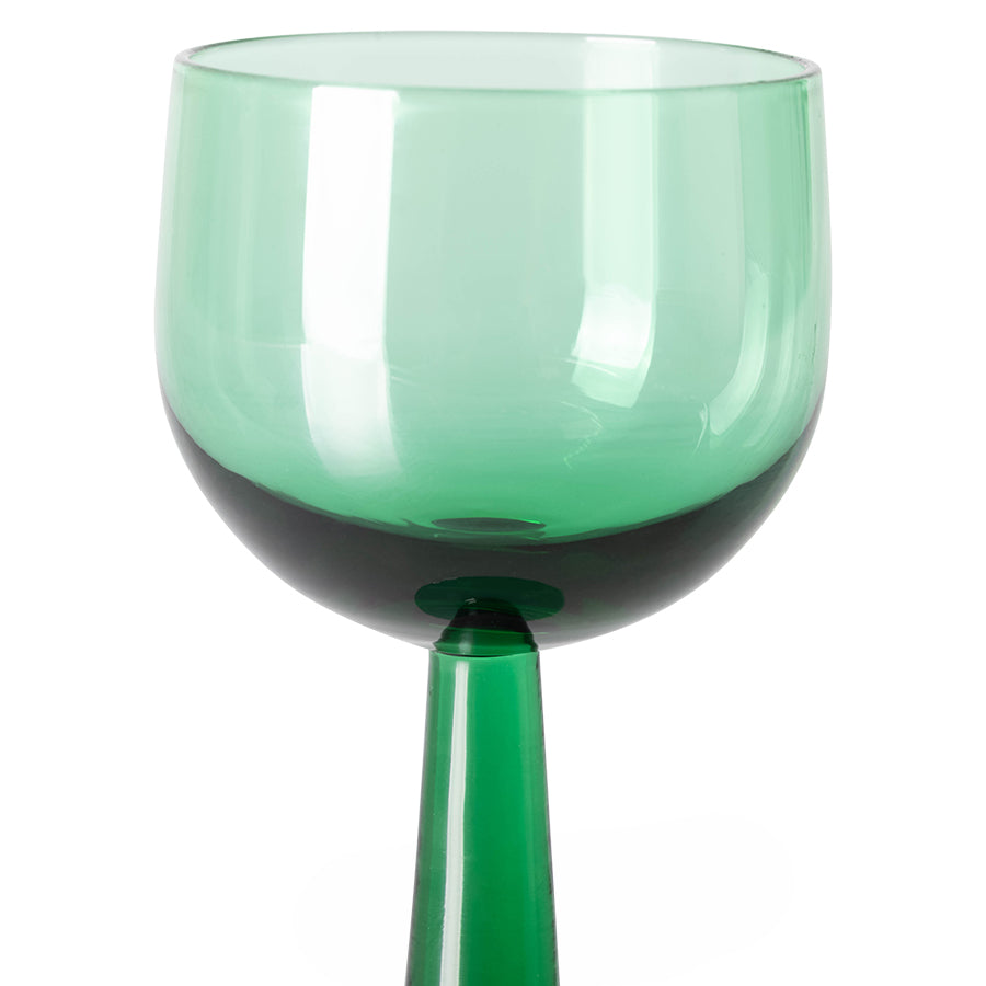 HKliving | EMERALDS WINE GLASS TALL - FERN GREEN