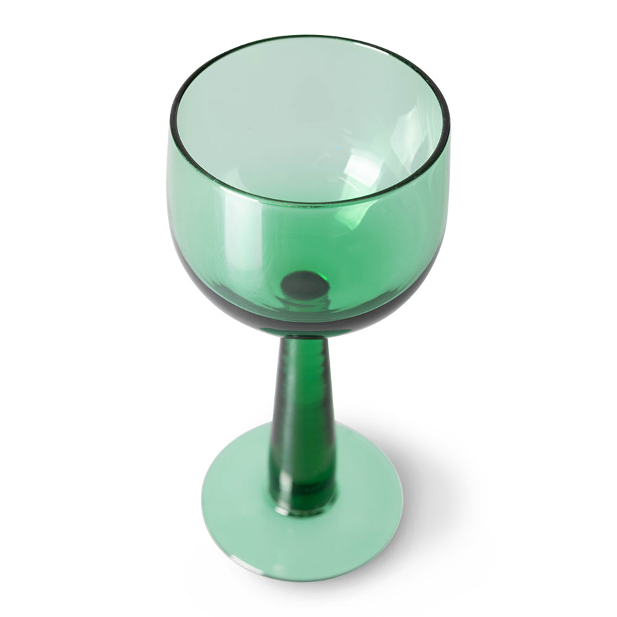 HKliving | EMERALDS WINE GLASS TALL - FERN GREEN