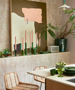 HKliving | EMERALDS WINE GLASS TALL - LIME GREEN