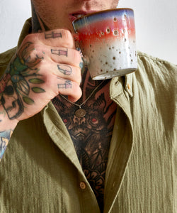 HKliving | 70'S AMERICANO MUG - ASTEROIDS